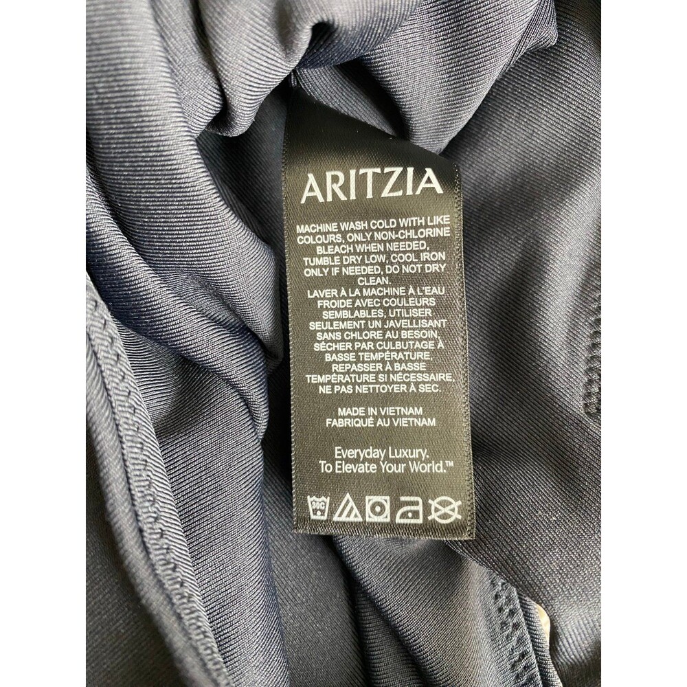 Aritzia Contour Black Turtleneck Bodysuit Long Sleeve XS - Picture 7 of 8
